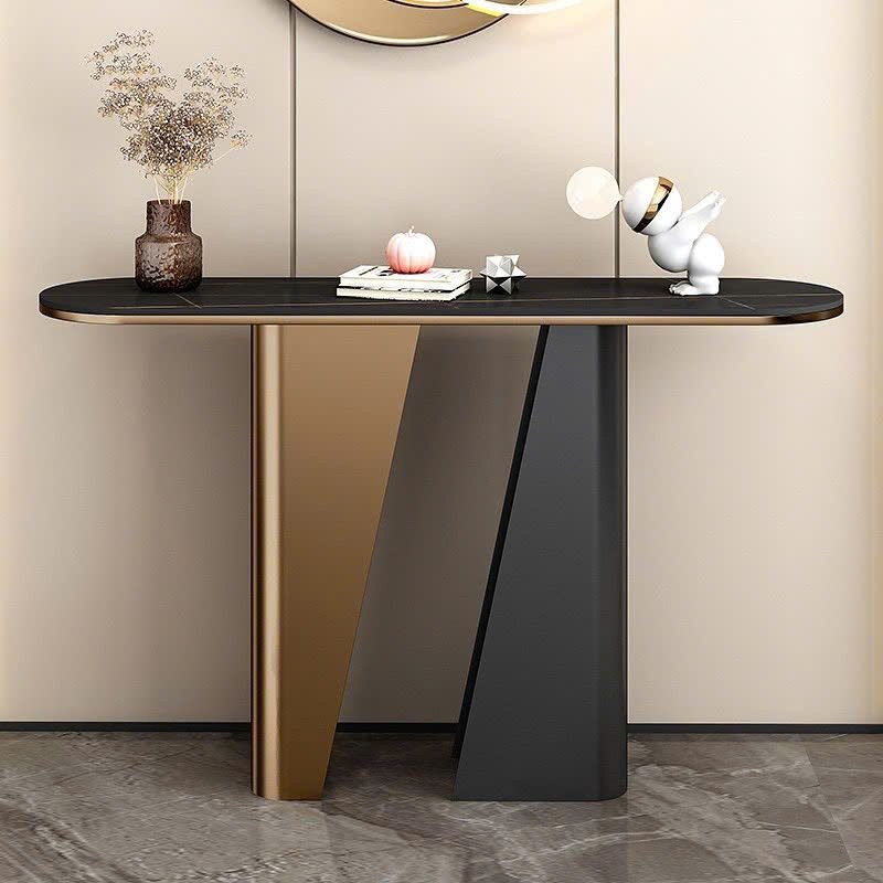 Khung chân kệ console inox mạ PVD - ảnh 2